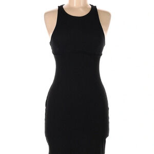 Gaze Women Black Casual Dress M